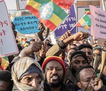 إثيوبيا : مظاهرات ضد التدخل الأجنبي في تيغراي