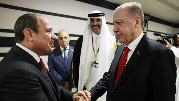 مصر: السيسي وأردوغان اتفقا على تطوير العلاقات