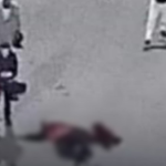 حادث أخاف المصريين.  قتل زوجته بسكين في منتصف الشارع
