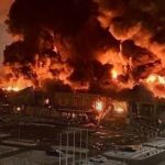 حريق التهم مركز تسوق في موسكو ... والسلطات: يمكن اختراعه