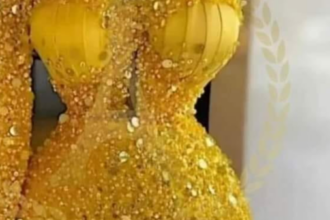 الذهب الخالص .. فستان قيمته 15 مليون جنيه يثير الجدل في مصر