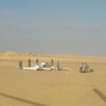 تحطم طائرة عسكرية مصرية وبقاء طيارها
