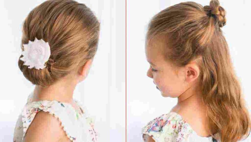 تسريحات شعر اطفال بسيطة