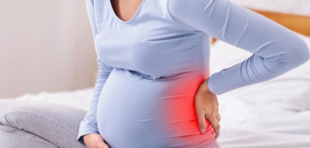 أسباب ألم أسفل الظهر للحامل في الشهر السابع